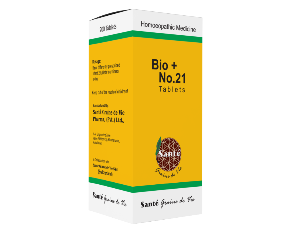 Bio No 21 Teething Tablets Sante Graine De Vie